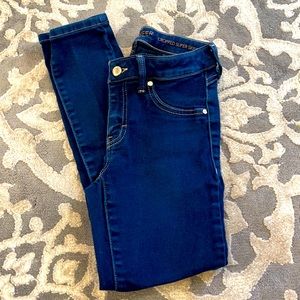 JLO Cropped super skinny stretch denim